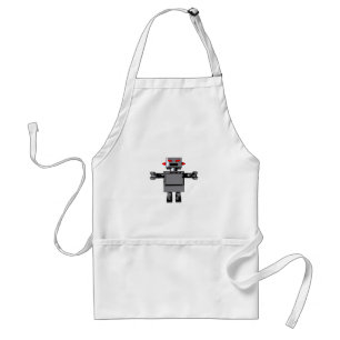 Delantal Simple Robot Apron