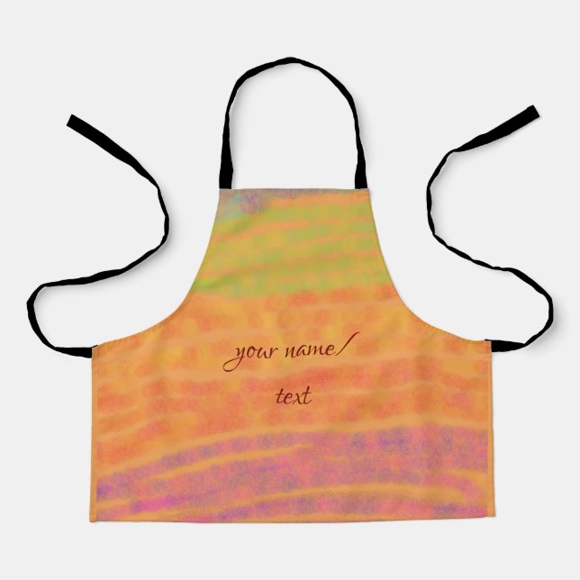 Delantal Simple y minimalista logo personalizado elegante a (Anverso)