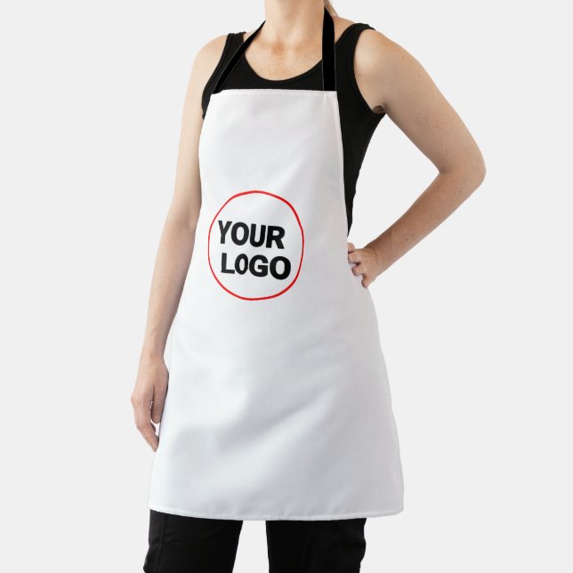 Delantal Simple y minimalista logo personalizado elegante a (in situ)
