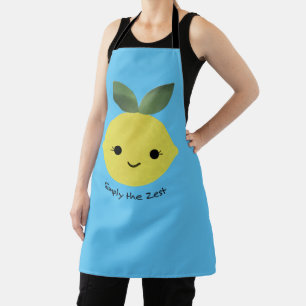 Delantal Simplemente el limón más lindo de Kawaii