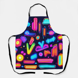 Delantal Sinfonía Neon Dreamscape