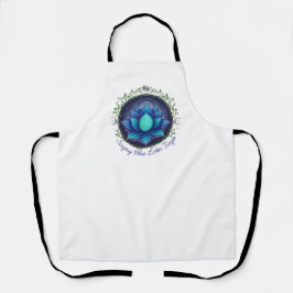 Delantal Singing Blue Lotus Temple Apron