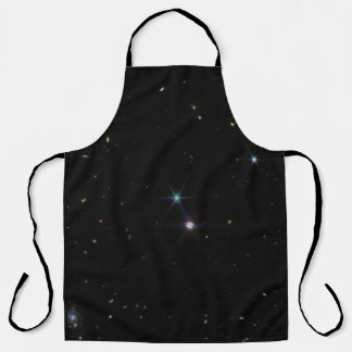 Delantal Sistema de Anillo Neptuno cientos de galaxias Webb