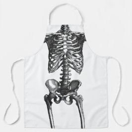 Delantal Skeleton Apron "No hay huesos en eso"