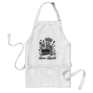 Delantal Skeleton Chef Halloween - Gracioso Regalo para Cae