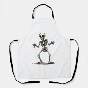 Delantal Skeleton Doing the Dab - Graciosa danza de Hallowe