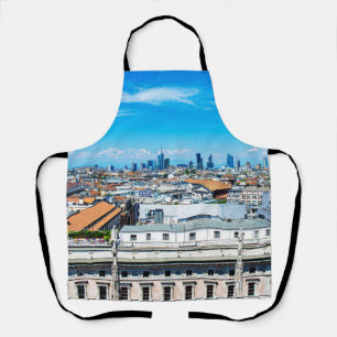 Delantal Skyline de Milán