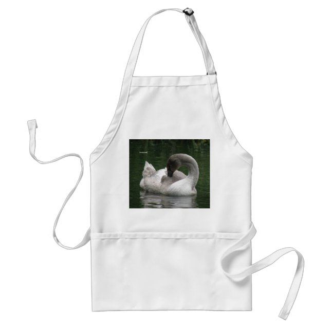 Delantal Sleepy Swan Apron (Frente)