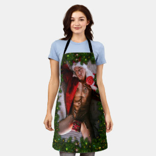 Delantal SlipperyJoe torso macho 6 paquete estomacal torso 