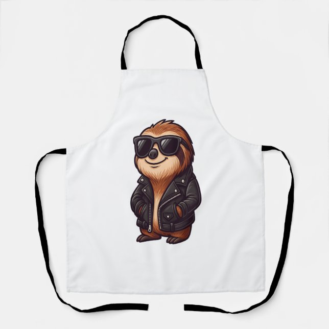 Delantal Sloth Chill Mood (Anverso)