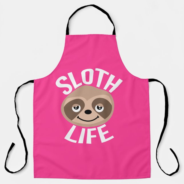 Delantal Sloth Life Apron (Anverso)