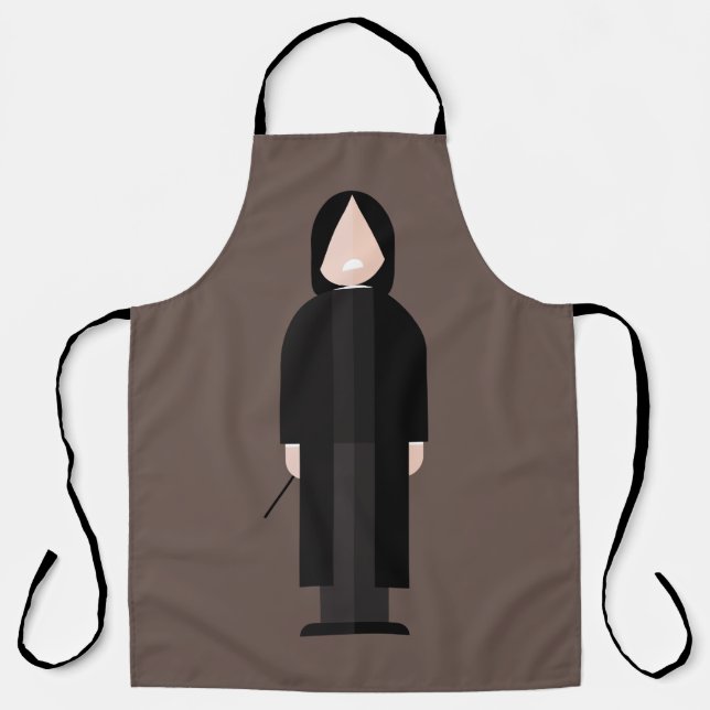 Delantal Slytherus – Dark Academia Apron (Anverso)