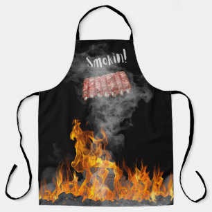 Delantal Smokin BBQ Ribs Apron