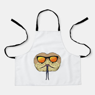 Delantal Snack con gafas de sol