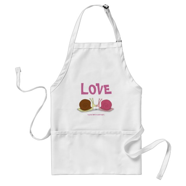 Delantal Snails In Love Apron (Frente)