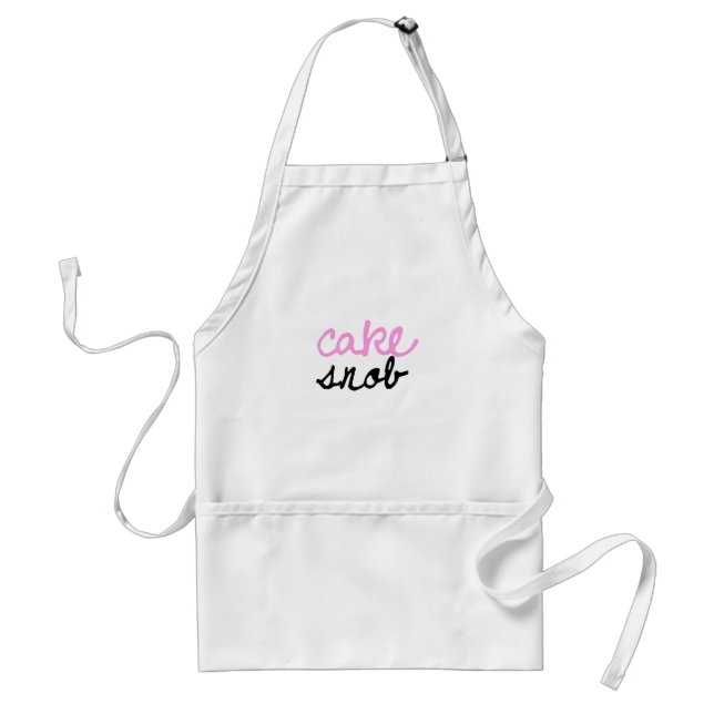 Delantal Snob de pasteles Apron (Frente)