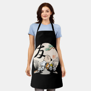 Delantal Snoopy, Charlie Brown y Woodstock - Amigo