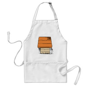 Delantal Snoopy Halloween Spider Web Doghouse