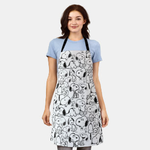Delantal Snoopy Smile Giggle Lauggle Pattern