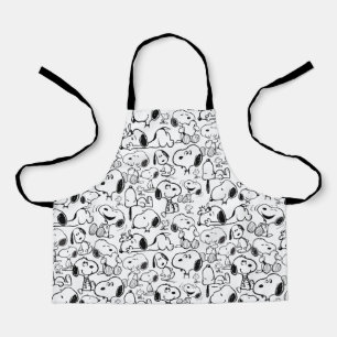 Delantal Snoopy Smile Giggle Lauggle Pattern