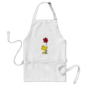 Delantal Snoopy So Sweet Flower Pattern