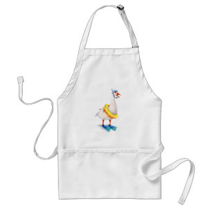 Delantal Snorkeling White Goose