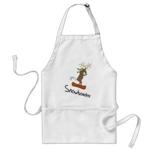 Delantal Snowboardeer Gracioso Reno Snowboarding