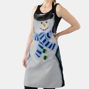 Delantal Snowman