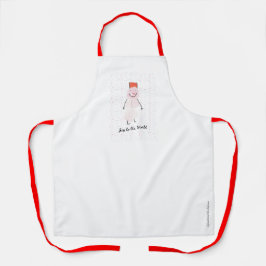 Delantal Snowman Apron