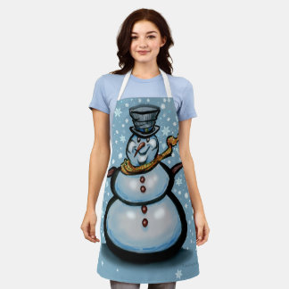 Delantal Snowmen