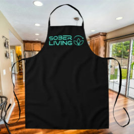 Delantal Sober y brillante - Apron Lotus Power