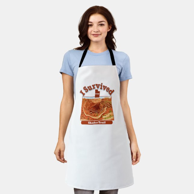 Delantal Sobreviví a Shafer Trail, Utah (Gastado)