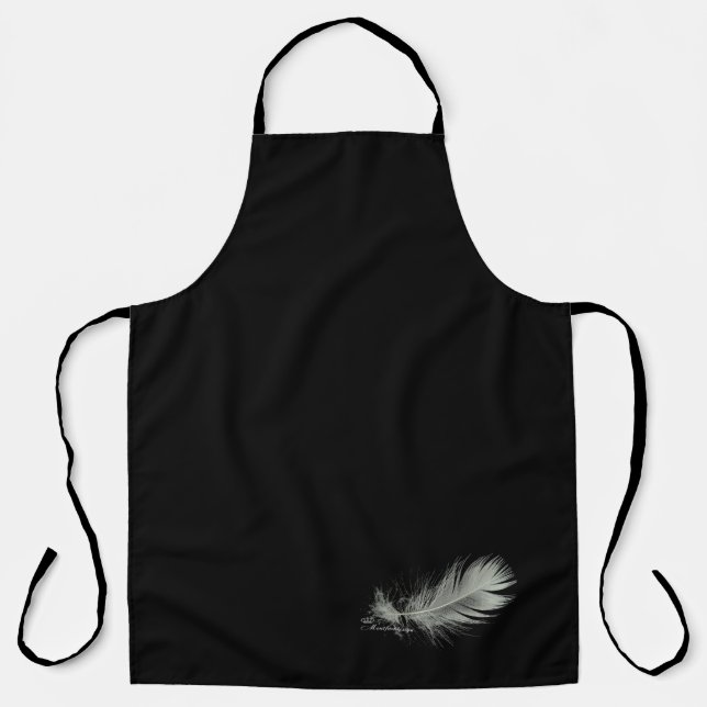 Delantal Soft Feather Elegance (Anverso)