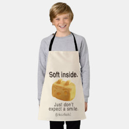Delantal Soft Inside: Iron T Pineapple Cake Funny Quote Art