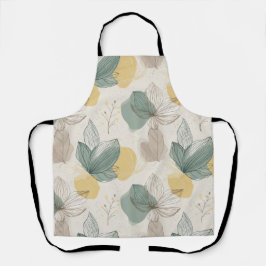 Delantal Soft Spring Botanical All-Over Print Apron