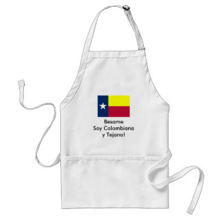 Delantal ¡Soja Colombiana y Tejana de Besame!