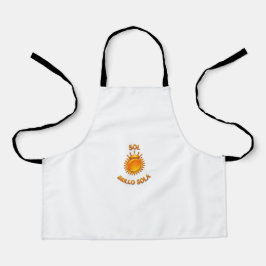 Delantal Sol Brillo Sola Logo Apron – Stylish Kitchen & Coo
