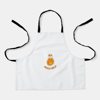 Delantal Sol Brillo Sola Logo Apron – Stylish Kitchen & Coo