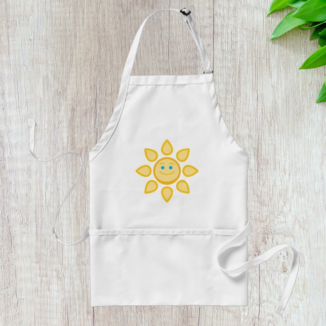 Delantal Sol Sonriente Feliz Luz del Sol (Subido por el creador)