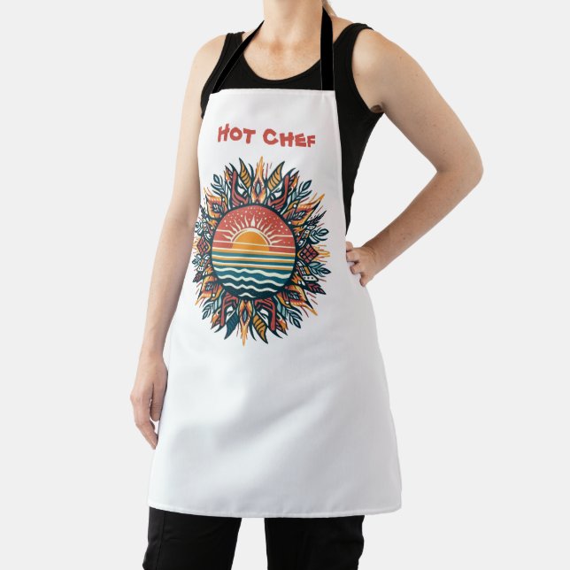 Delantal Sol Tribal de Verano (in situ)