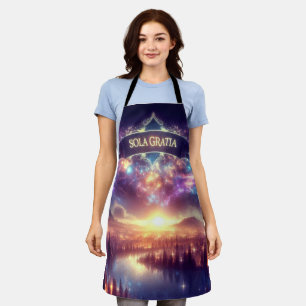 Delantal Sola Gratia Grace Alone Christian Reformó Solas