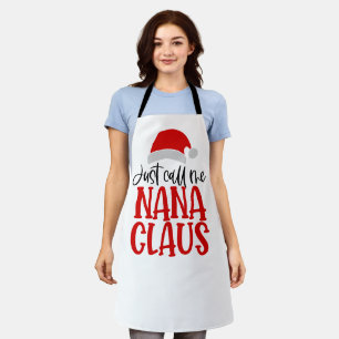 Delantal Sólo Llámame Nana Claus-56768