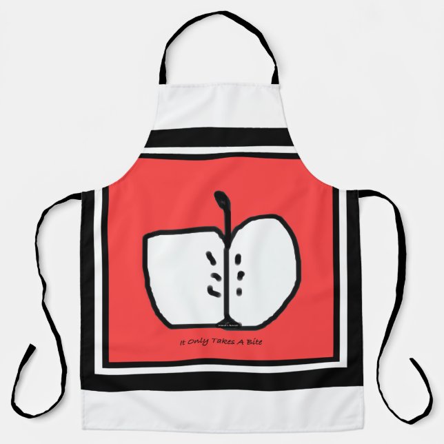 DELANTAL SOLO TOMA UN POCO (Anverso)