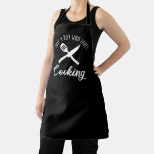 Delantal Solo un chico que ama cocinar