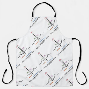 Delantal Sólo un latido del humor electrocardiograma EKG
