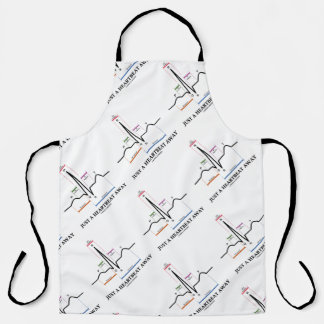 Delantal Sólo un latido del humor electrocardiograma EKG