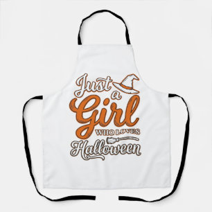 Delantal Solo una chica que ama el diseño de vector de Hall