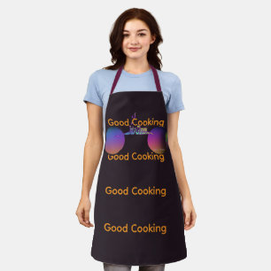 Delantal Sólo una Mirada Buena Cocina Burgundy Correa