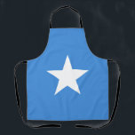 Delantal Somalia Flag<br><div class="desc">Patriotic flag of Somalia.</div>