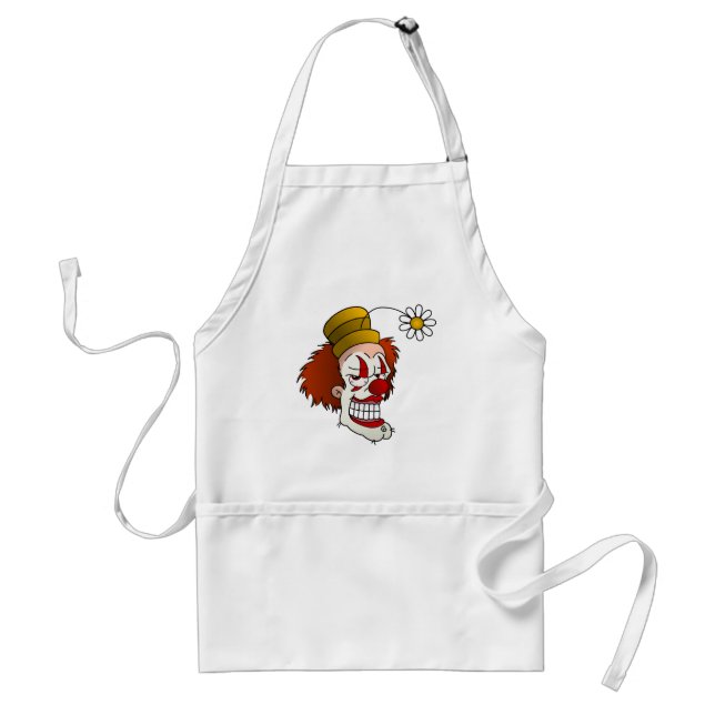 Delantal Sonriente payaso Apron (Frente)